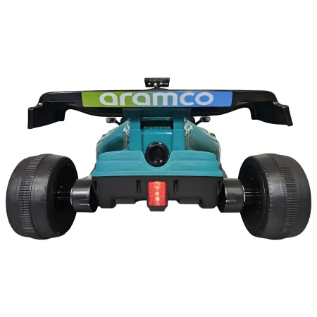Auto Elettrica per Bambini Aston Martin 24V Verde con Telecomando