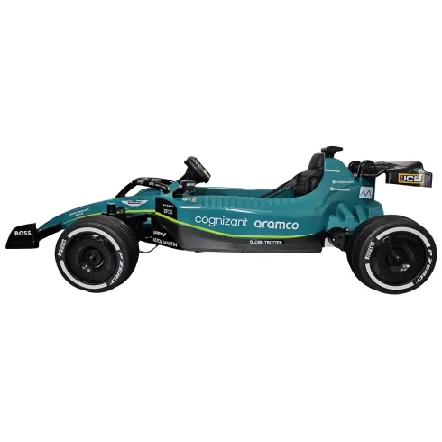 Auto Elettrica per Bambini Aston Martin 24V Verde con Telecomando