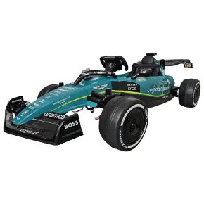 Auto Elettrica per Bambini Aston Martin 24V Verde con Telecomando
