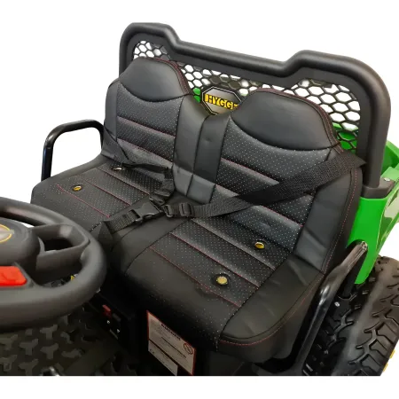 Jeep Elettrica 4x4 per Bambini 2 Posti Telecomando e Sedile in Pelle