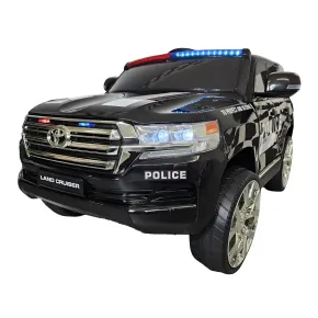 Auto Elettrica per Bambini Polizia 24V con Luci Suoni e Telecomando
