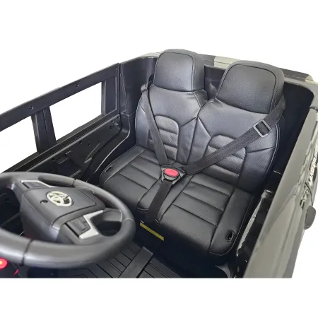 Auto Elettrica per Bambini Polizia 24V con Luci Suoni e Telecomando