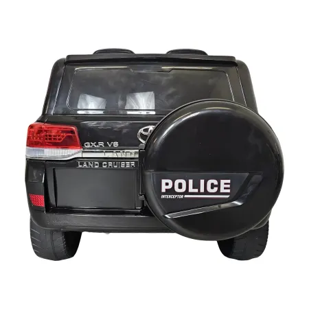 Auto Elettrica per Bambini Polizia 24V con Luci Suoni e Telecomando
