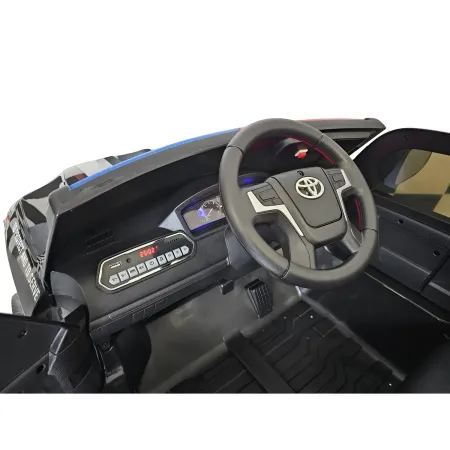 Auto Elettrica per Bambini Polizia 24V con Luci Suoni e Telecomando