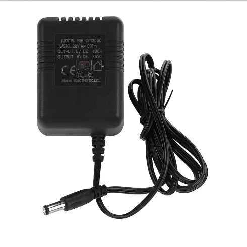 Caricabatterie 6V 1000mA Spina Rotonda Compatibile con Giochi Elettrici