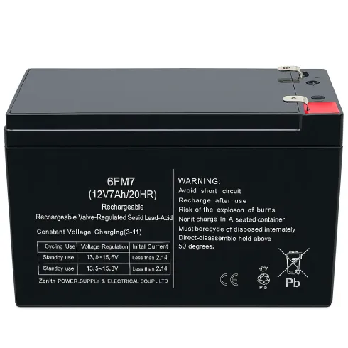 Batteria 12V 7Ah Ricambio Compatibile con Giochi Elettrici per Bambini