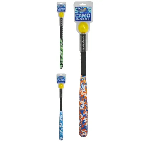 Set da Baseball per Bambini con Mazza e Palla in Schiuma Leggero