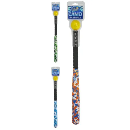 Set da Baseball per Bambini con Mazza e Palla in Schiuma Leggero