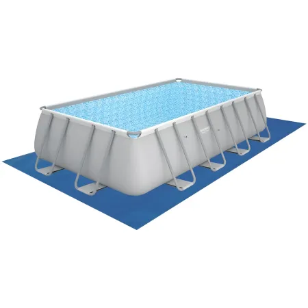 Piscina Rettangolare 488x244x122 cm Fuori Terra con Filtro e Accessori