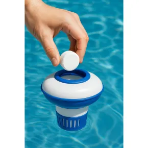 Pastiglie 20 g di Cloro per Piscina da 1 kg Disinfezione Rapida Shock 2