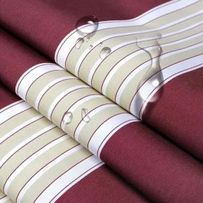 Tenda da Sole a Caduta 250x250 Riga Rossa con Bracci Senza Cassone 2