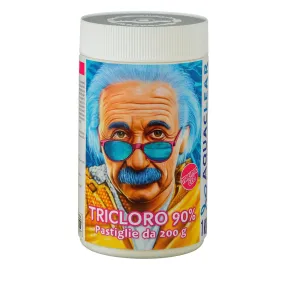 Pastiglie di Cloro Lento 200 g per Piscine da 1 kg Senza Acido Borico