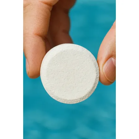 Pastiglie di Cloro Lento 200 g per Piscine da 1 kg Senza Acido Borico