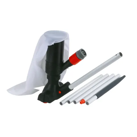 Scopa Aspirante per Piscina con Filtro Integrato e Manico 120 cm
