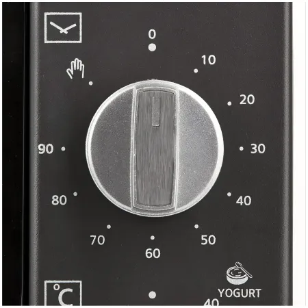 Forno Elettrico Antracite 1400W 45 Litri Ventilato Multifunzione