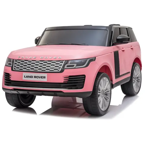 Macchinina a Batteria 12V Range Rover Full Optional Rosa Display Touch