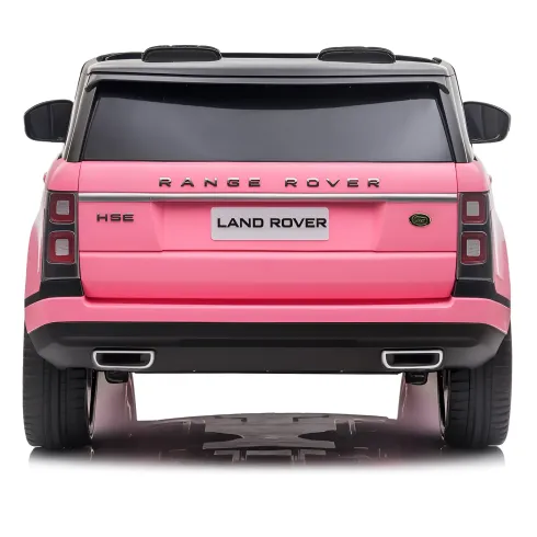 Macchinina a Batteria 12V Range Rover Full Optional Rosa Display Touch