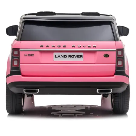Macchinina a Batteria 12V Range Rover Full Optional Rosa Display Touch