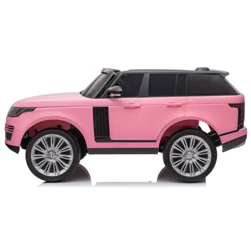 Macchinina a Batteria 12V Range Rover Full Optional Rosa Display Touch