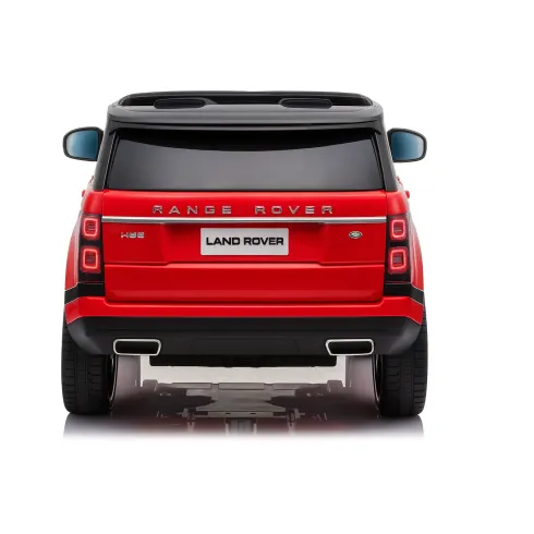 Auto Elettrica Bambini 4x4 Range Rover Rosso Display Touch Telecomando