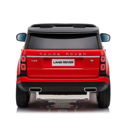 Auto Elettrica Bambini 4x4 Range Rover Rosso Display Touch Telecomando