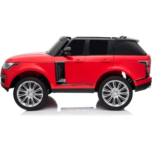 Auto Elettrica Bambini 4x4 Range Rover Rosso Display Touch Telecomando