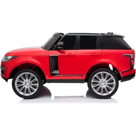 Auto Elettrica Bambini 4x4 Range Rover Rosso Display Touch Telecomando