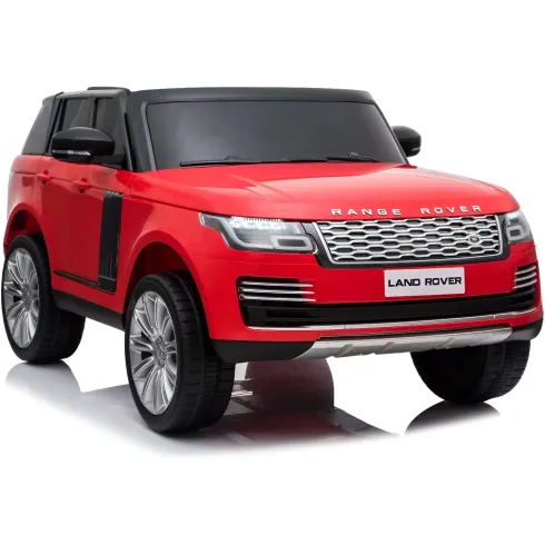 Auto Elettrica Bambini 4x4 Range Rover Rosso Display Touch Telecomando