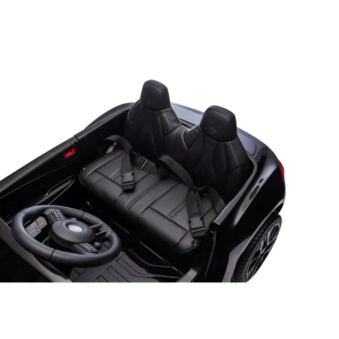 Auto Elettrica Bambini Maserati Folgore 2 Posti 12V Bianco Doppio Motore