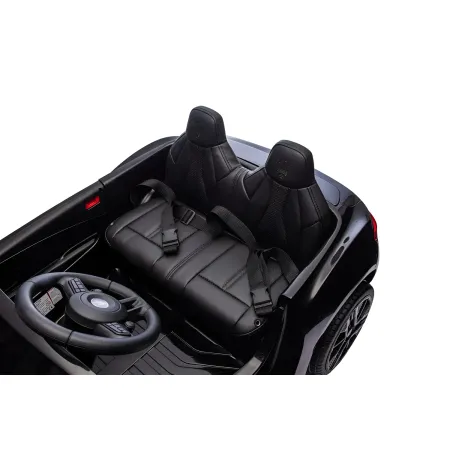 Auto Elettrica Bambini Maserati Folgore 2 Posti 12V Bianco Doppio Motore