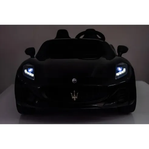 Auto Elettrica Bambini Maserati Folgore 2 Posti 12V Bianco Doppio Motore