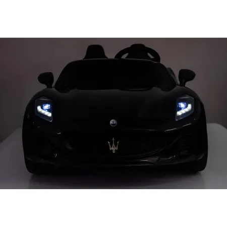 Auto Elettrica Bambini Maserati Folgore 2 Posti 12V Bianco Doppio Motore