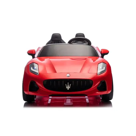 Auto Elettrica Bambini Maserati Folgore 2 Posti 12V Rosso 2 Motori