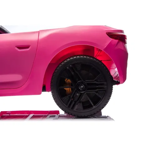 Auto Elettrica Bambini Maserati Folgore 2 Posti 12V Rosa Doppio Motore
