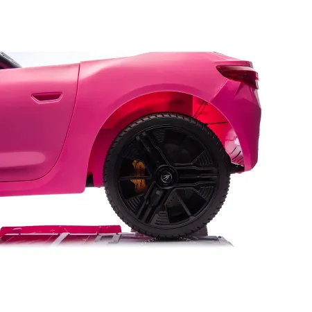 Auto Elettrica Bambini Maserati Folgore 2 Posti 12V Rosa Doppio Motore