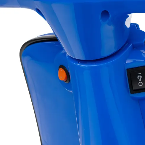 Moto Elettrica 24V per Bambini Blu Doppia Batteria Waterproof