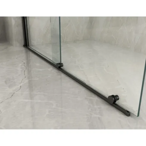 Parete Doccia Walk In da 8 mm misura 120 140 160 180 Box Lato Anta Fissa