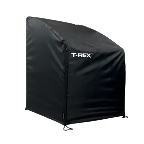 Copertura Impermeabile per Sedie 66x66 h 84/109 cm Poliestere Nero
