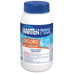 Dicloro Granulare per Piscina 1 kg Clorante Rapido Stabilizzato