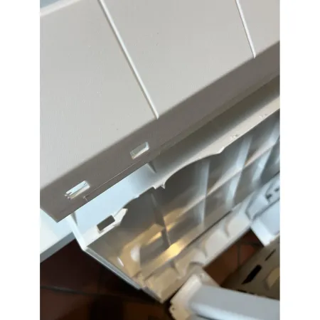 Outlet Tavolo Allungabile Bianco Esterno Moderno 8 Posti 235x98x74 cm