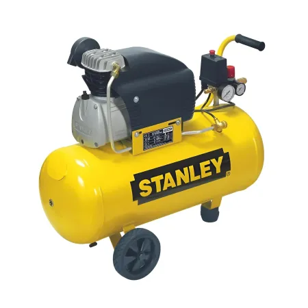 Outlet Compressore Aria 50 litri Stanley 1500W Motore Monofase 2 Hp