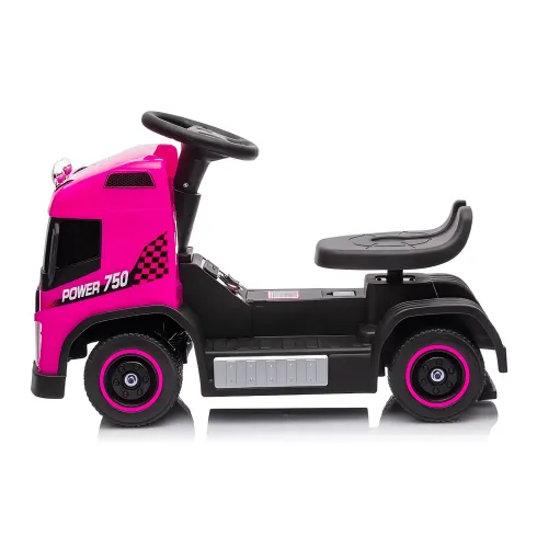 Small Truck Elettrico Macchina per Bambini Rosa a Batteria 6 V con Suoni