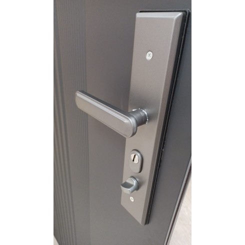 Porta blindata Easy grigia 82x193 cm ingresso sicurezza
