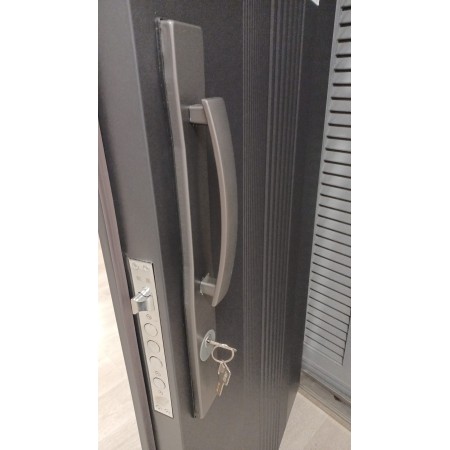 Porta blindata Easy grigia 82x193 cm ingresso sicurezza