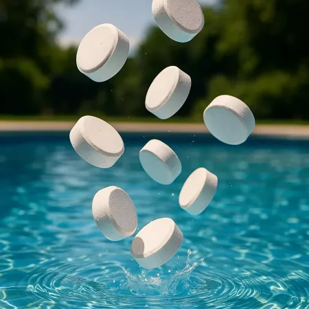 Cloro Pastiglie 200 g Trattamento Lento per Piscina Formato da 5 kg