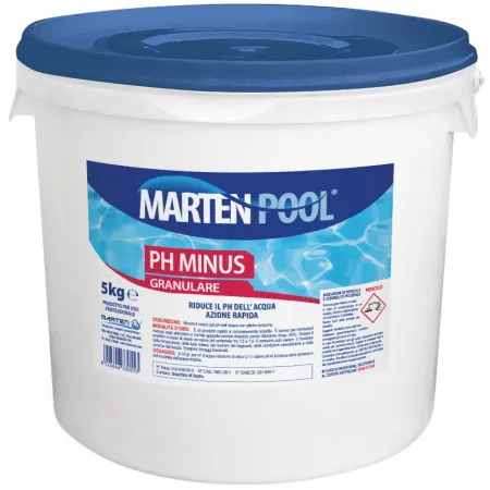Riduttore pH Granulare Piscina pH Meno da 5 kg Trattamento Acqua