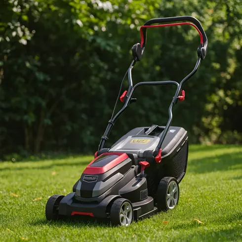 Tosaerba a Batteria 40V 38 cm Funzione Mulching Motore Brushless