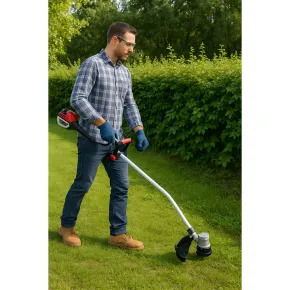 Decespugliatore a Batteria 40V 30 cm Asta Sdoppiata Testina Filo Nylon 2