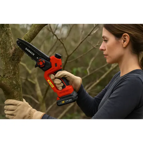 Seghetto per Potatura a Batteria 20V Lama 15 cm Motore Brushless