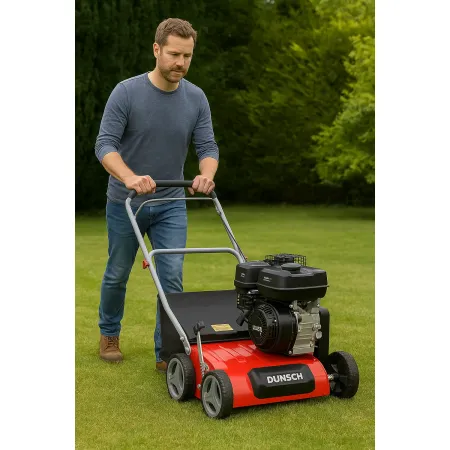 Scarificatore a Scoppio 2 in 1 212cc Larghezza 40 cm Prato Ventilato